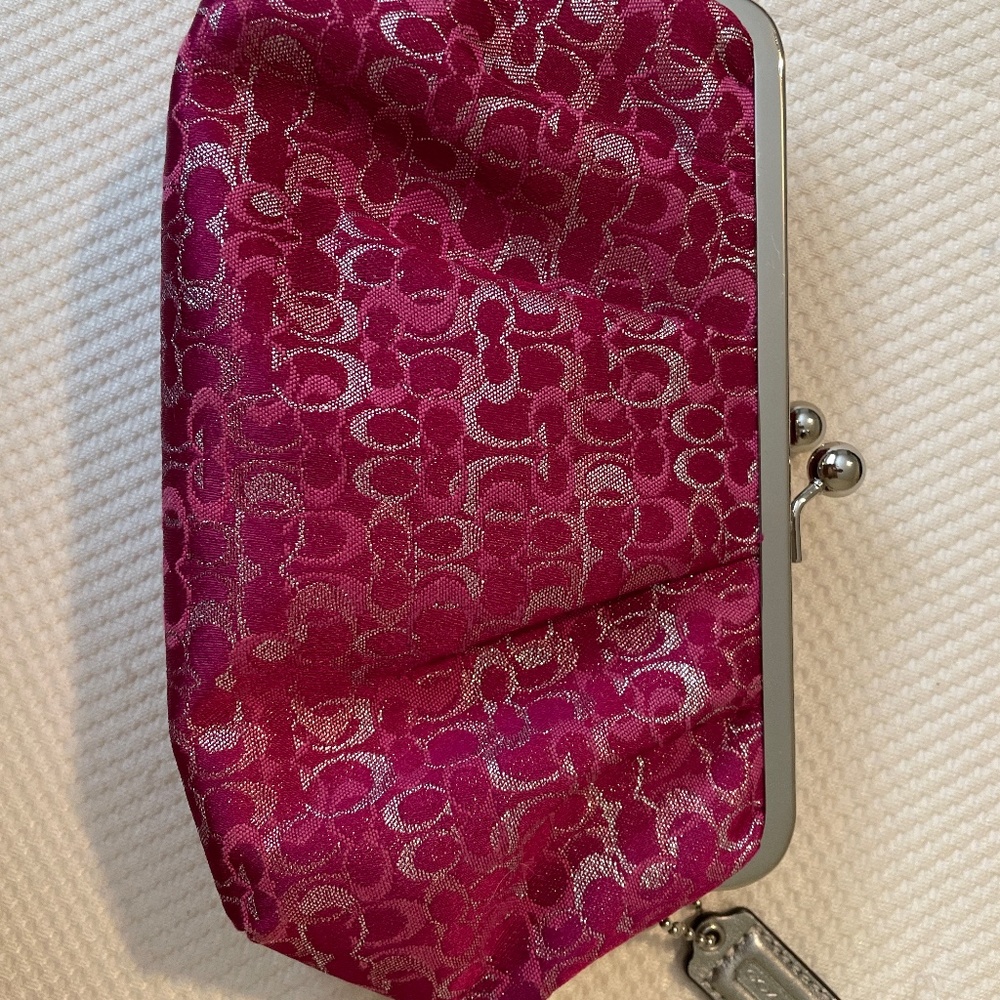 Coach coin purse/clutch